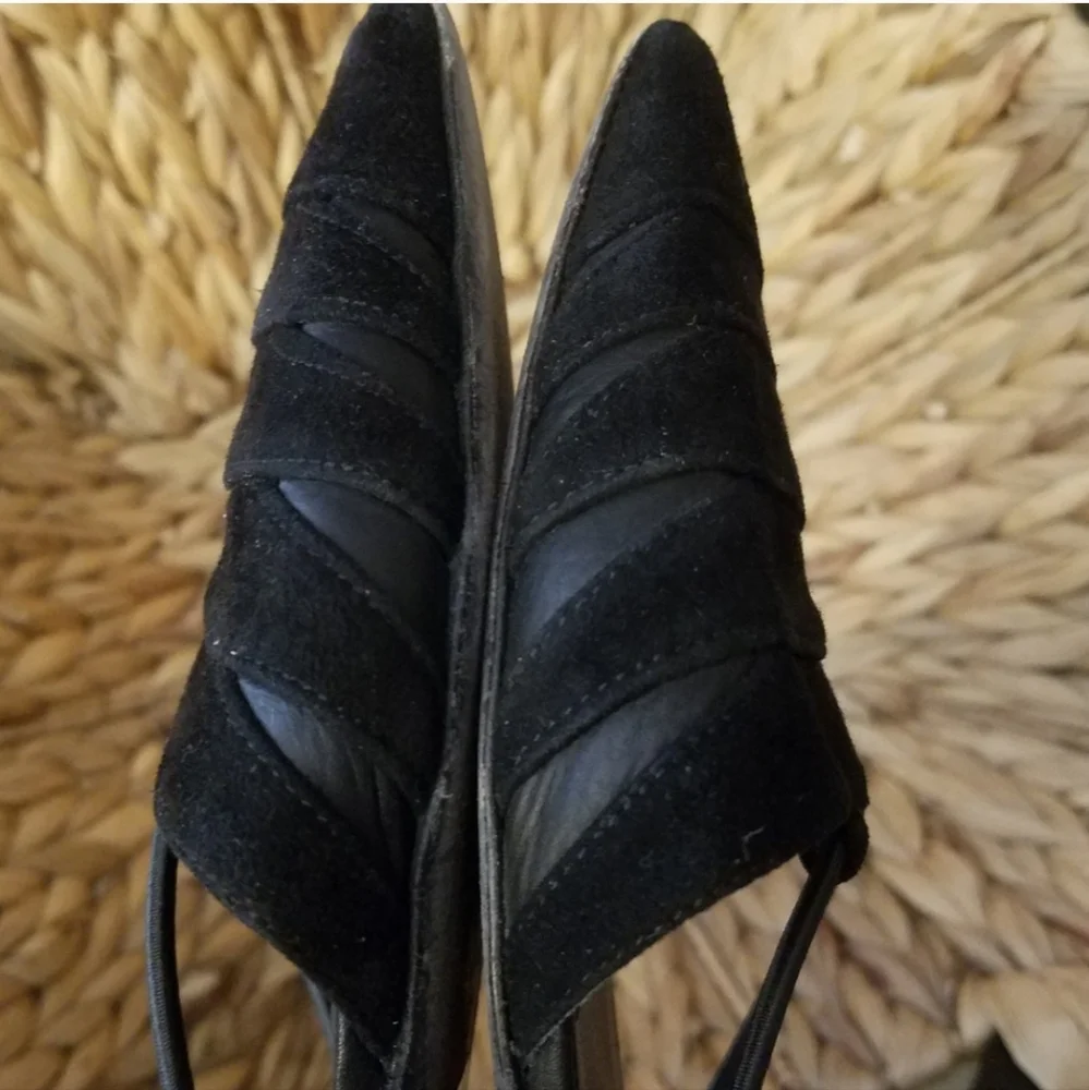 Narciso Rodriguez Suede Flats Size 37.5 - Picture 6 of 11